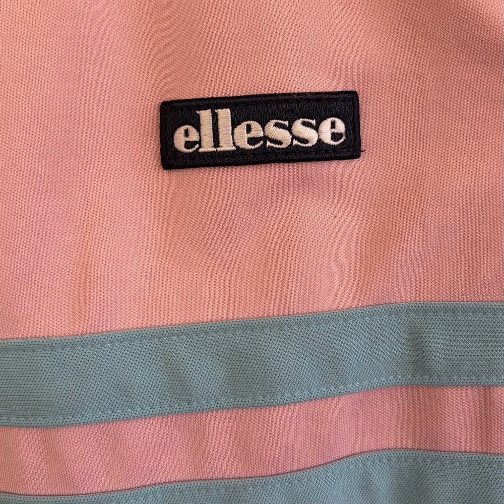 ❌SOLD❌ Ellesse Rimini Track Jacket in Light Pink/Light Blue Model SHA00892, SZ M - Picture 6 of 11